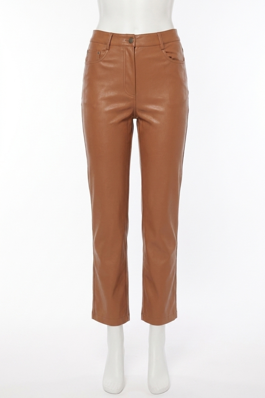 NEW CAMI NYC hanie high-waisted vegan pant in dark teak